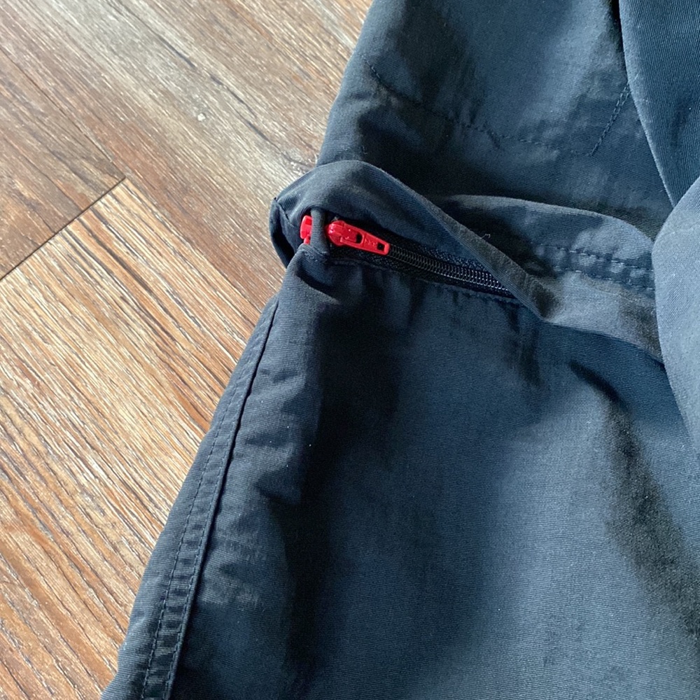 TNF North Face Convertible Zip Off Hiking Pants Capri Shorts Excellent Condition - Picture 7 of 11